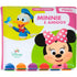 Livro Disney Baby Hora do Banho, Minnie e Amigos, capa colorida com Minnie e Pato Donald. — Plenitude