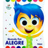Livro infantil Disney Baby - Quando Fico Alegre, capa dura colorida com personagem Alegria de 