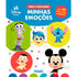 Livro infantil Disney Baby - Minhas Emoções, capa dura colorida com abas e personagens Disney e Divertida Mente. — Plenitude
