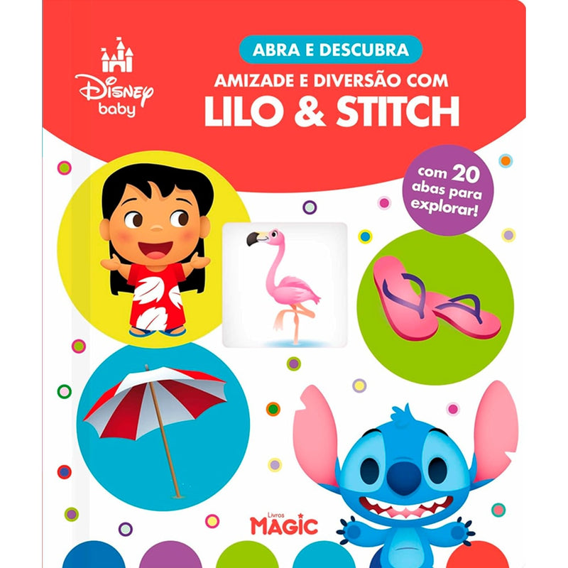 Amizade e Diversão com Lilo e Stitch - Abra e Descubra