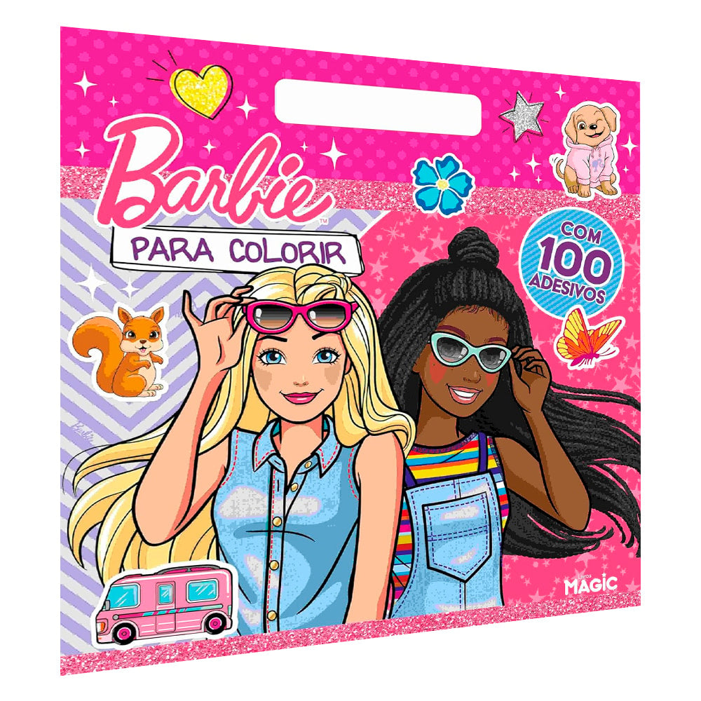 Barbie - com 100 Adesivos