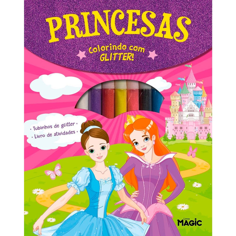 Princesas - Colorindo com Glitter
