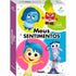 Box Disney Divertidamente Meus Sentimentos, caixa branca com 4 livros cartonados. — Plenitude