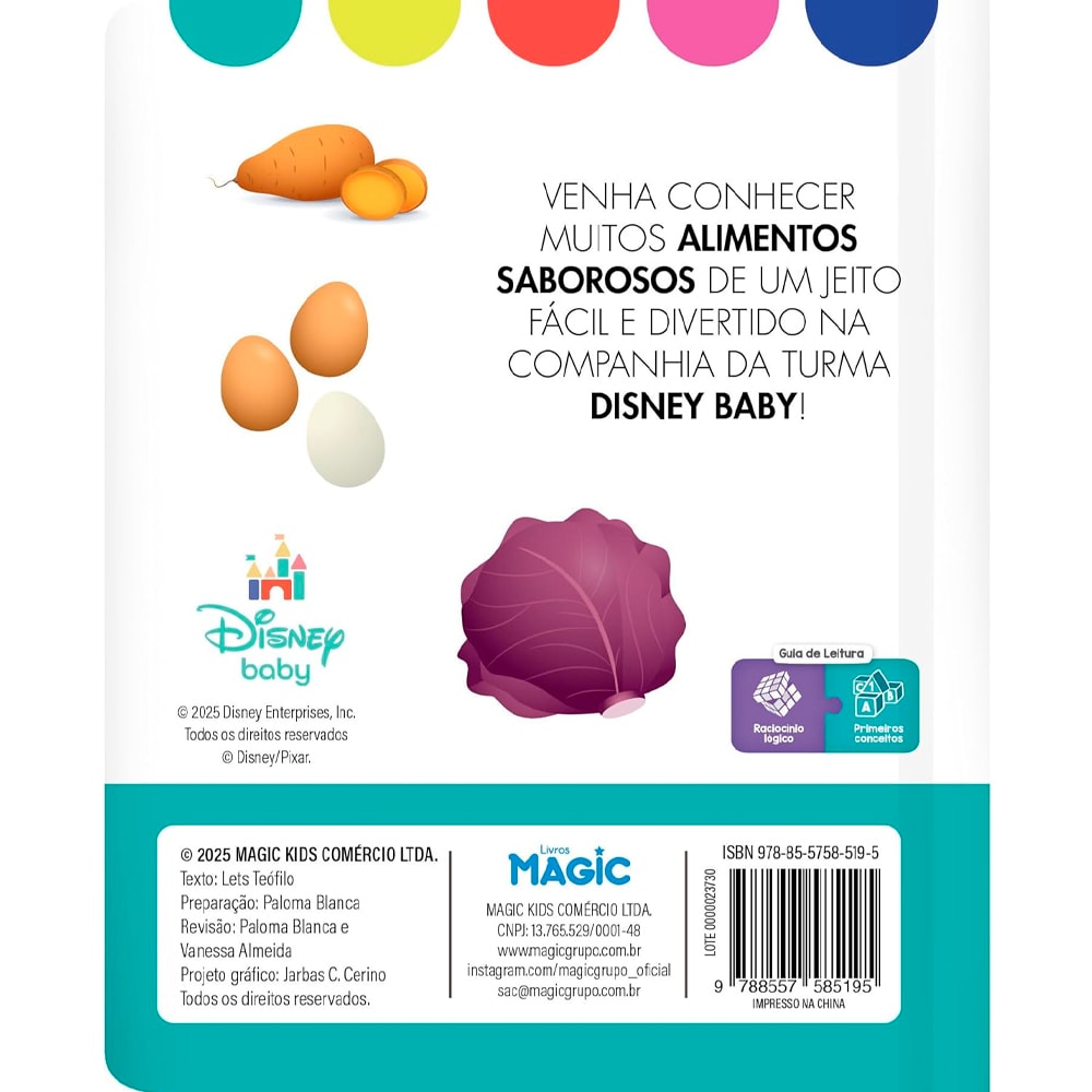 Box Disney Baby Primeiros Conceitos - Animais, Alimentos e Sentidos
