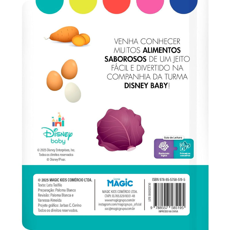 Box Disney Baby Primeiros Conceitos - Animais, Alimentos e Sentidos