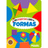 Livro Meu Divertido Livro de Formas, capa verde com formas geométricas coloridas. — Plenitude