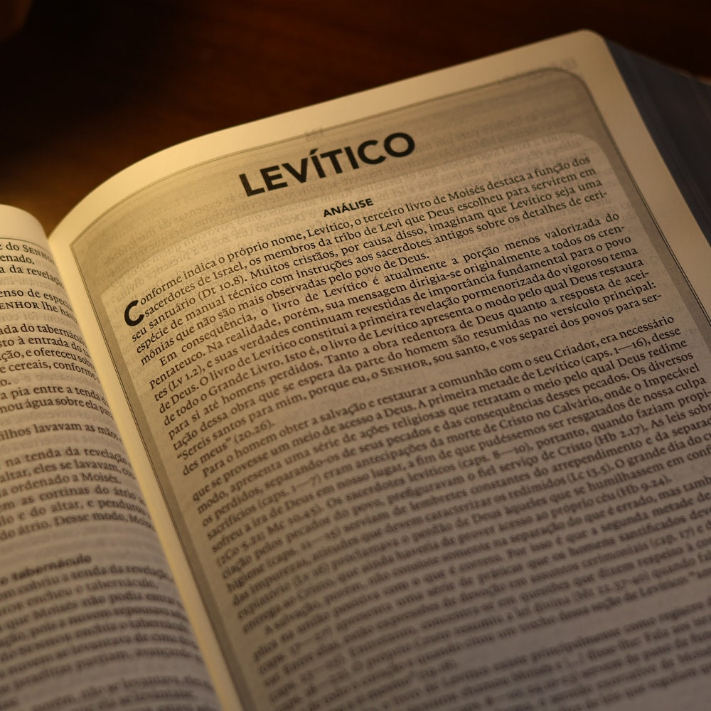 Bíblia de Estudo Shedd | A21 | Couro Sintético Preto