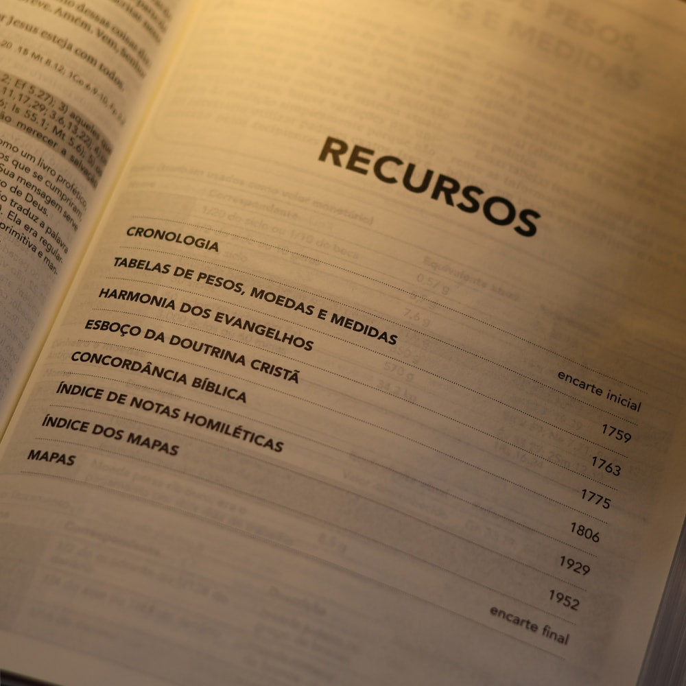 Bíblia de Estudo Shedd | A21 | Couro Sintético Chumbo
