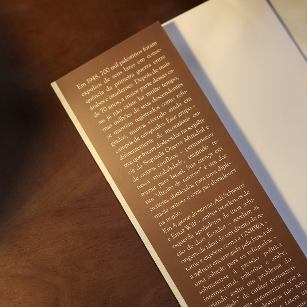 A Guerra do Retorno | Adi Schwartz e Einat Wilf