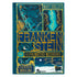 Livro Frankenstein Ou o Prometeu Moderno de Mary Shelley, capa azul escura com ilustrações em estilo gótico. — Plenitude