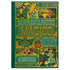 Livro O Maravilhoso Mágico de Oz de L. Frank Baum, edição de luxo ilustrada, capa verde com detalhes dourados. — Plenitude