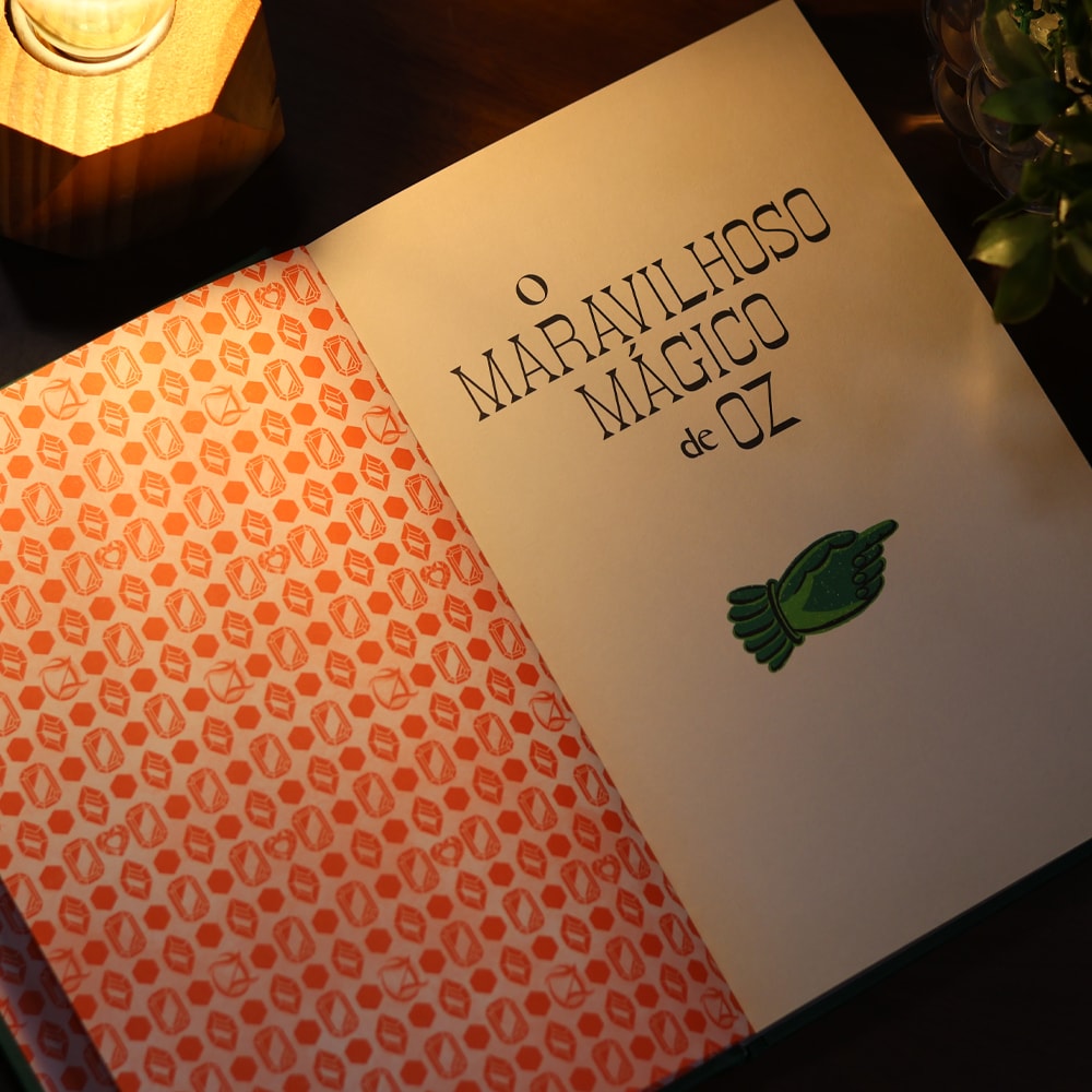 O Maravilhoso Mágico de Oz | L. Frank Baum | Edição de Luxo Ilustrada e com Elementos Interativos do Estúdio Minalima