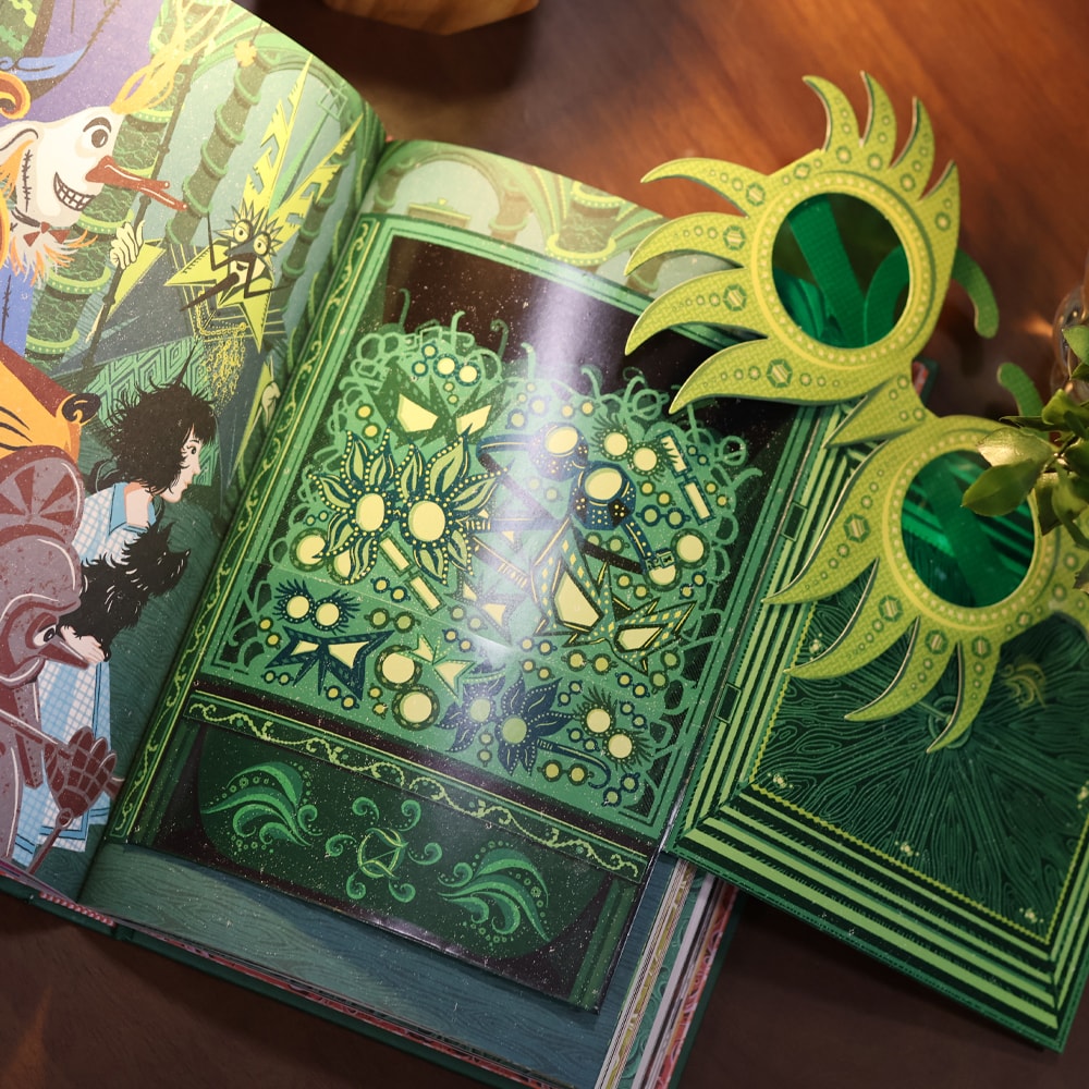 O Maravilhoso Mágico de Oz | L. Frank Baum | Edição de Luxo Ilustrada e com Elementos Interativos do Estúdio Minalima
