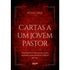 Capa do livro Cartas a Um Jovem Pastor, em tom vermelho escuro com bordas decorativas e texto em branco. — Plenitude