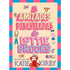 Capa do livro "As Amizades Desastradas de Lottie Brooks Volume 2" de Katie Kirby, com fundo creme e borda xadrez rosa e azul. — Plenitude