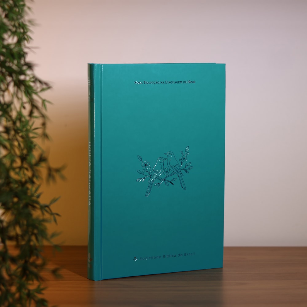 Bíblia Sagrada Pássaros | NTLH | Capa Dura Azul Claro