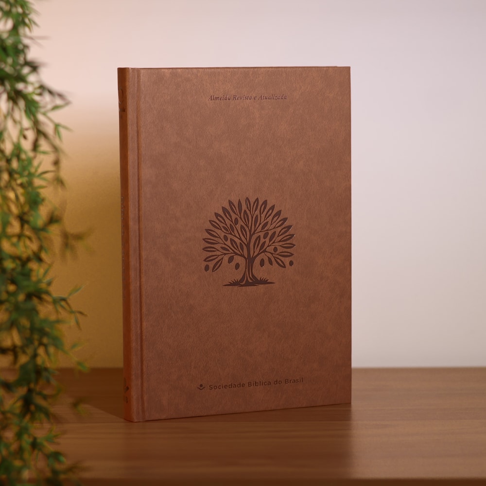 Bíblia Sagrada Árvore | ARA | Capa Dura Marrom