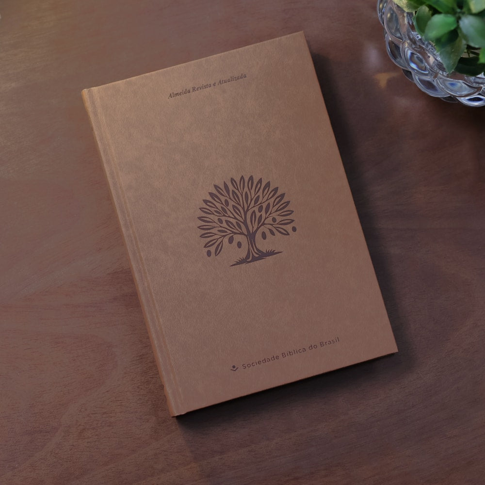 Bíblia Sagrada Árvore | ARA | Capa Dura Marrom