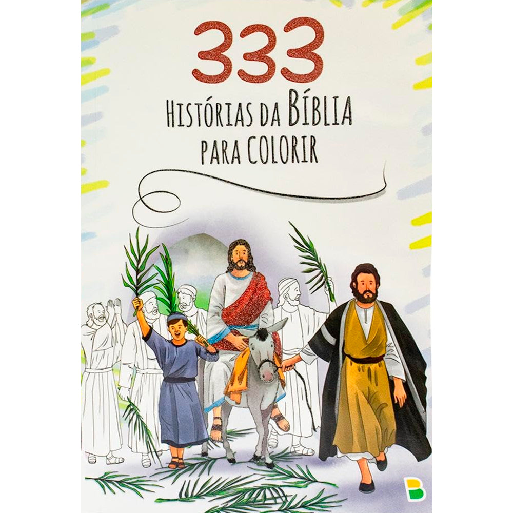 333 Histórias da Bíblia para Colorir | Todolivro