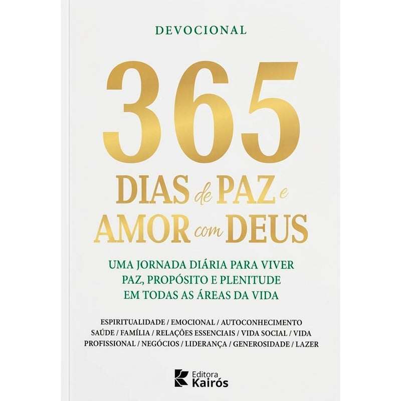 Devocional 365 Dias de Paz e Amor Com Deus | Donaldo Buchweitz