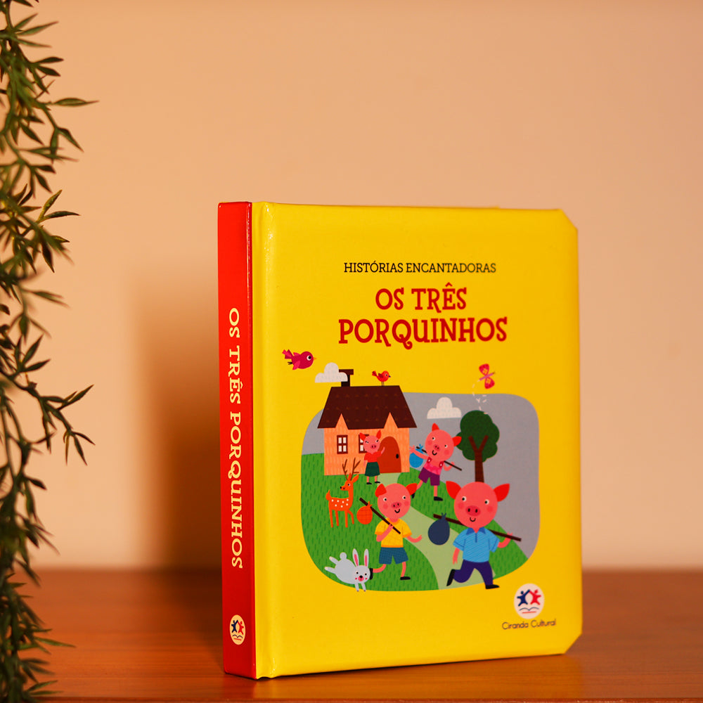 Histórias Encantadoras | Os Três Porquinhos | Almofadado