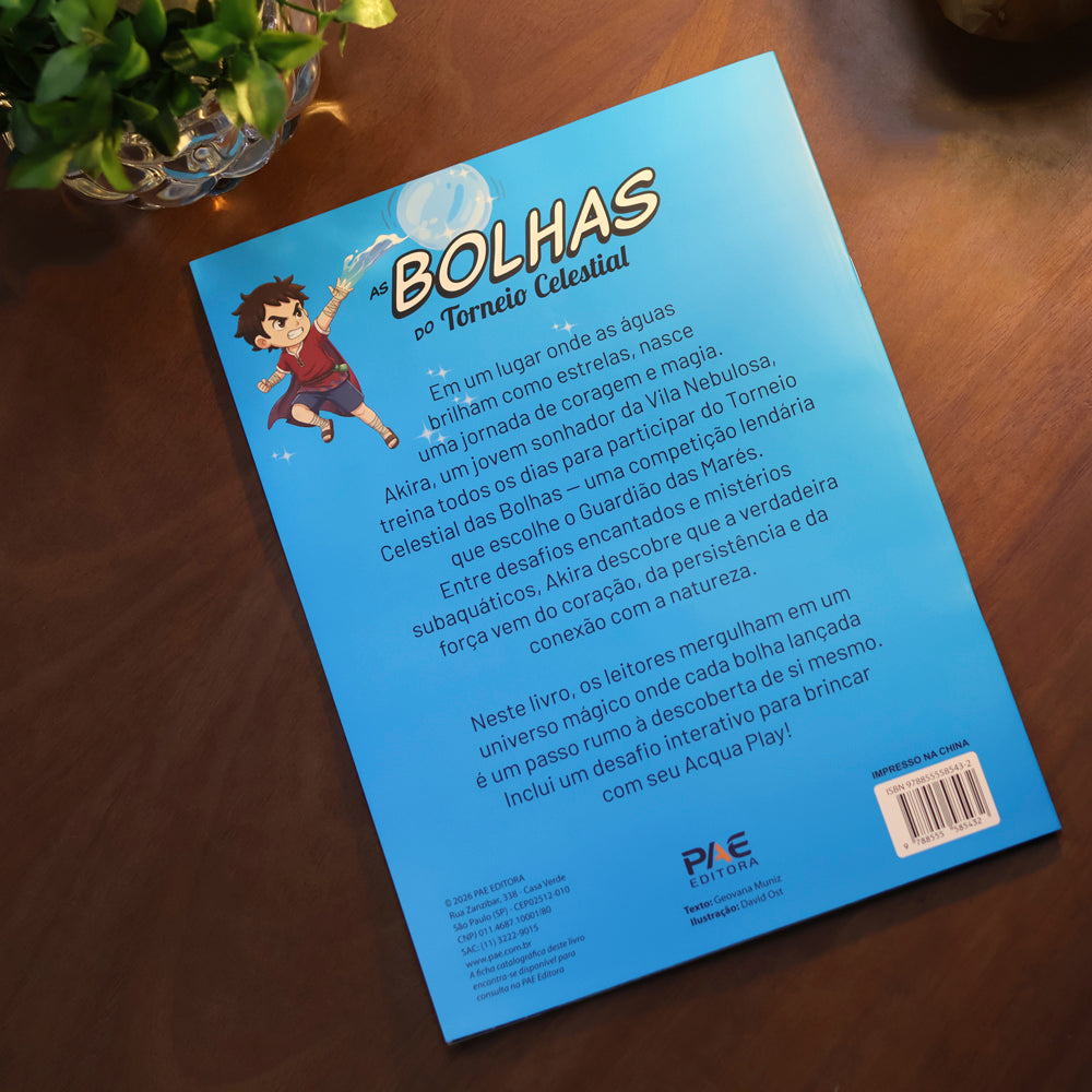 Acqua Play | As Bolhas do Torneio Celestial | Mangá