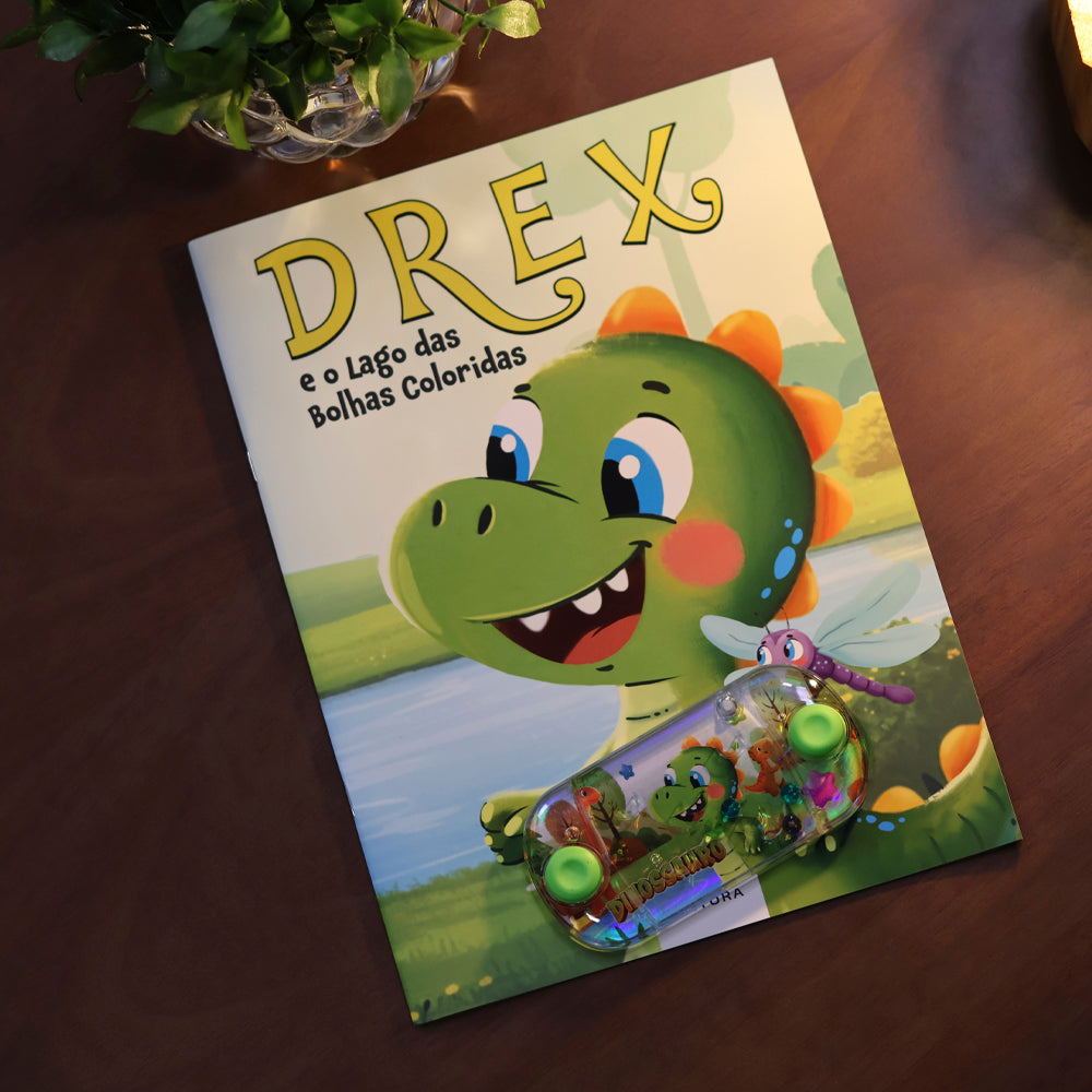 Acqua Play |  Drex e o Lago das Bolhas Coloridas | Dinossauro
