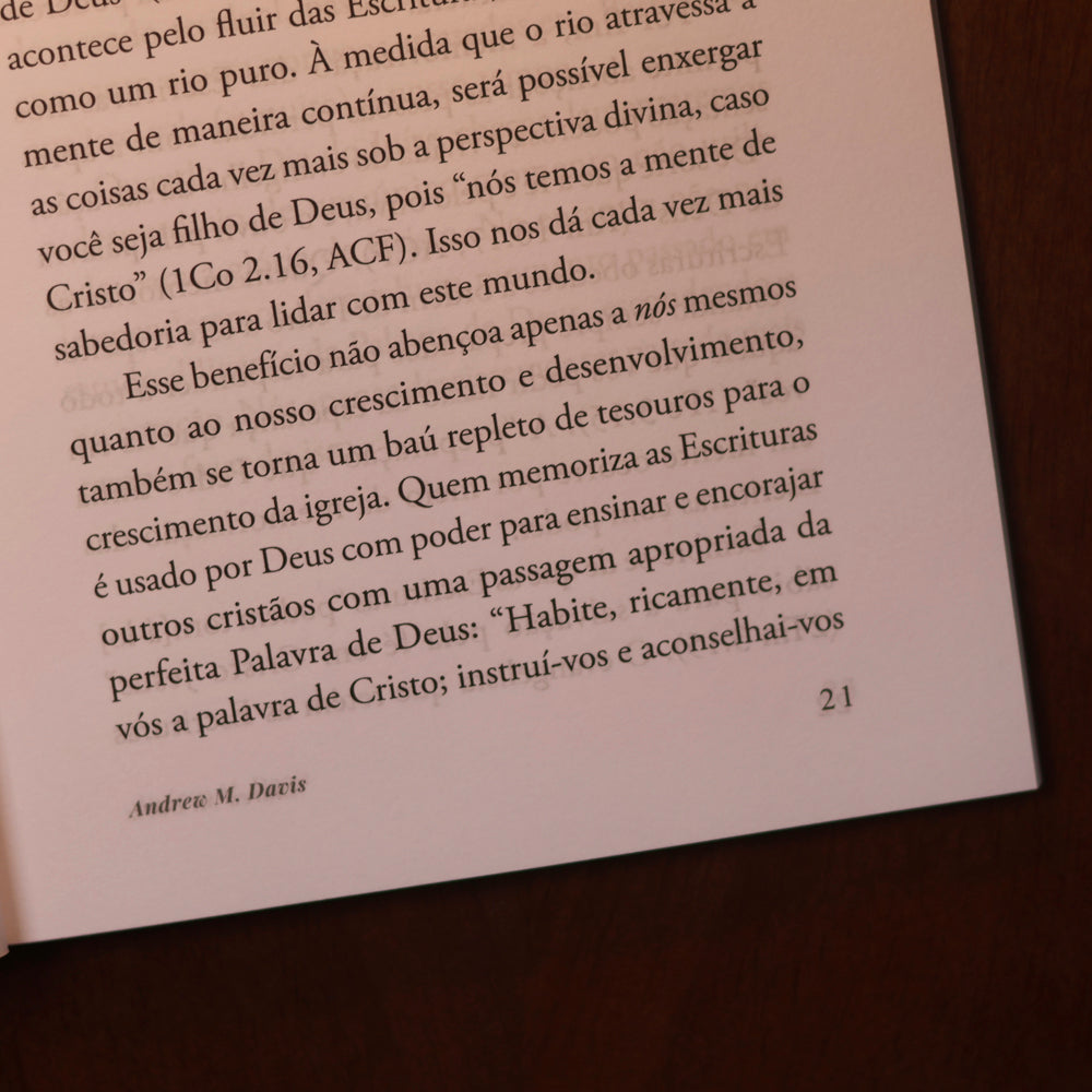 Um Método Para Memorização Extensiva da Bíblia | Andrew M. Davis