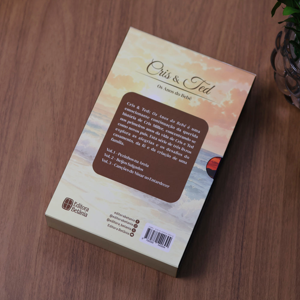 Box Cris & Ted | os Anos do Bebê | Vol. 1, 2 e 3 | Robin Jones Gunn