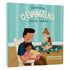 Livro Devocional O Evangelho Para Bebés de Gisele Lourenço, capa com família lendo. — Plenitude