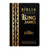 Bíblia King James Atualizada | Letra Jumbo | Capa Arabesco Preta