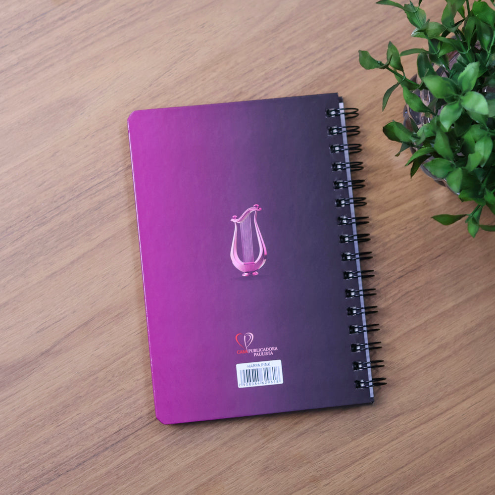 Harpa Avivada e Corinhos Pink | Letra Hipergigante | Capa Dura