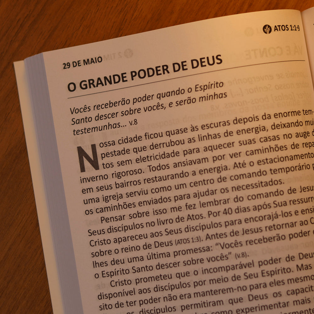 Devocional Pão Diário | Vol.30 | Letra Grande | Família