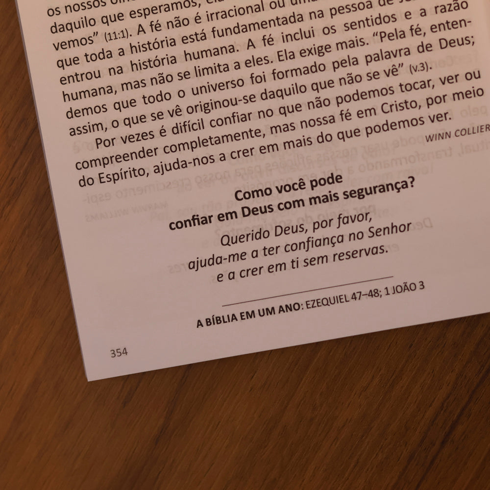 Devocional Pão Diário | Vol.30 | Letra Grande | Família