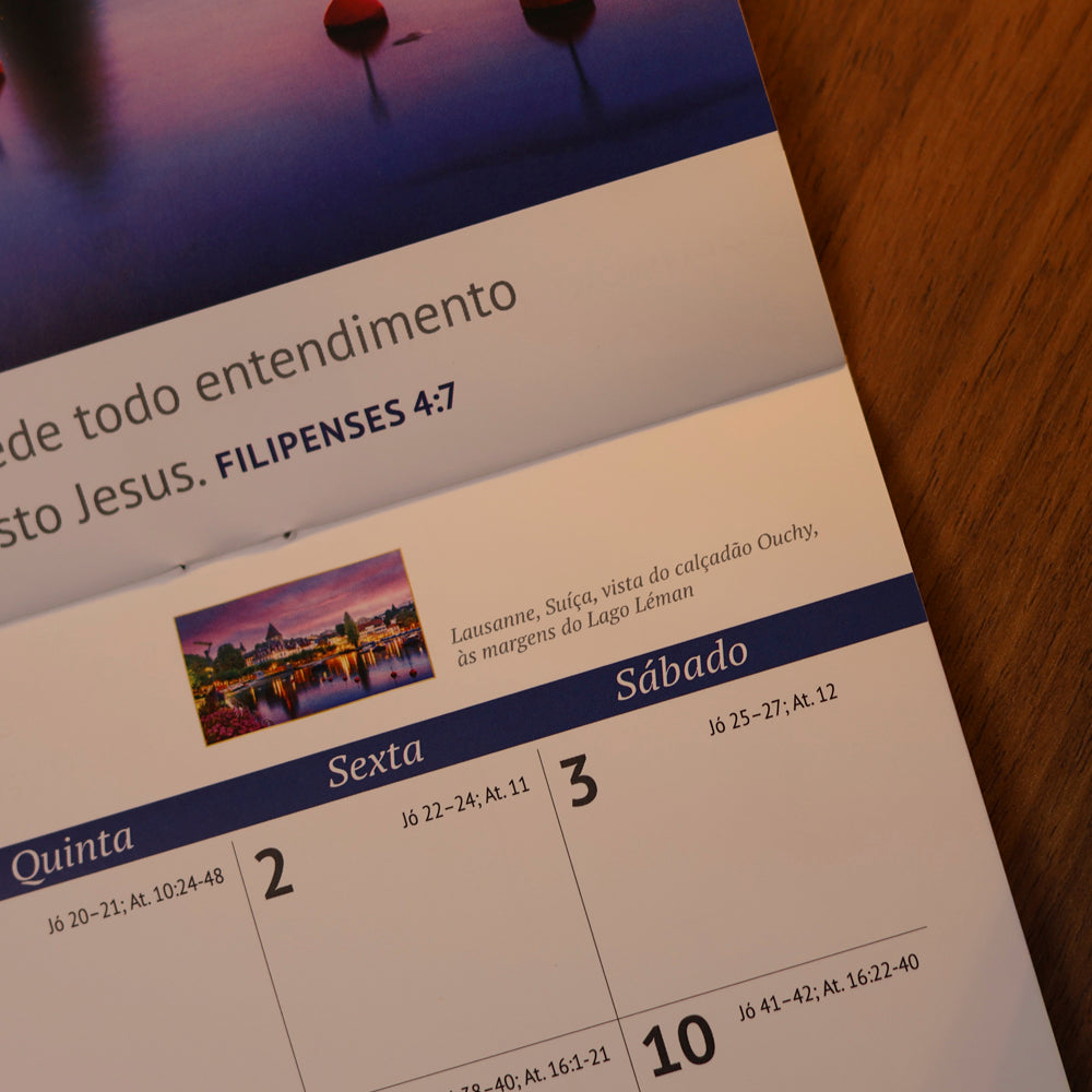 Calendário de Parede 2027 | Paisagem