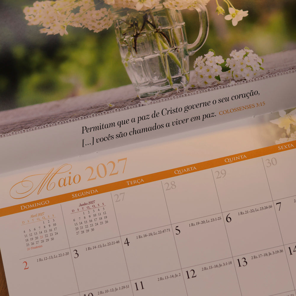 Calendário de Parede 2027 | Mulheres