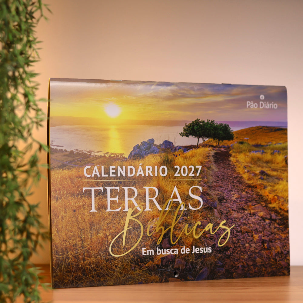 Calendário de Parede 2027 | Terras Bíblicas