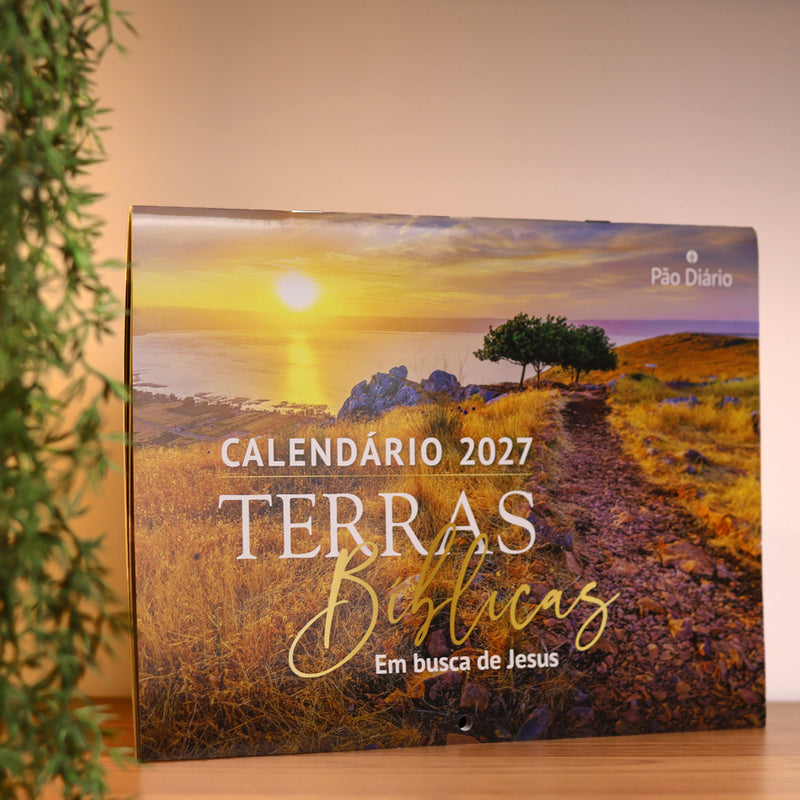 Calendário de Parede 2027 | Terras Bíblicas