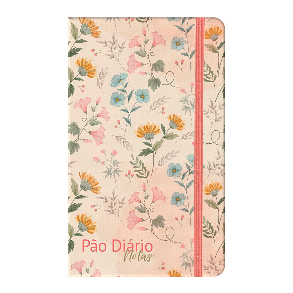 Pão Diário Notas | Caderneta de Anotações | Flores