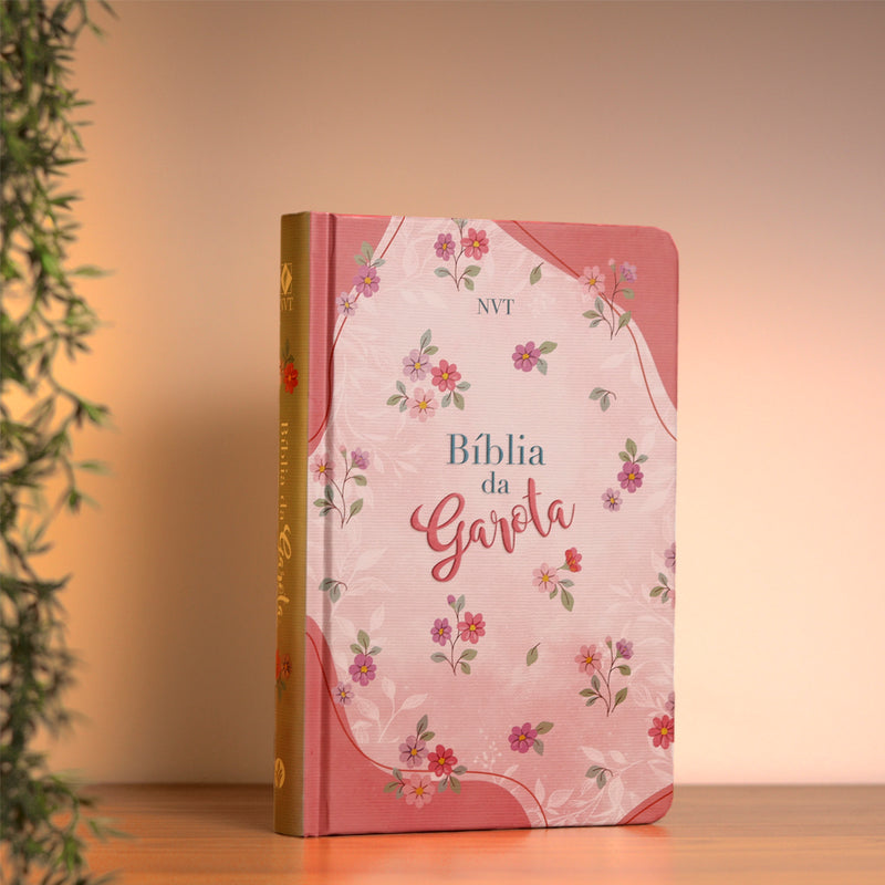 Bíblia da Garota | NVT | Com Índice | Capa Dura Flores