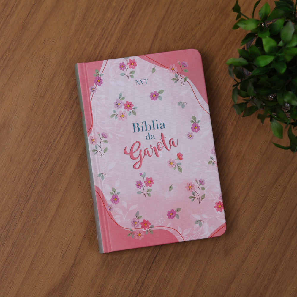 Bíblia da Garota | NVT | Com Índice | Capa Dura Flores