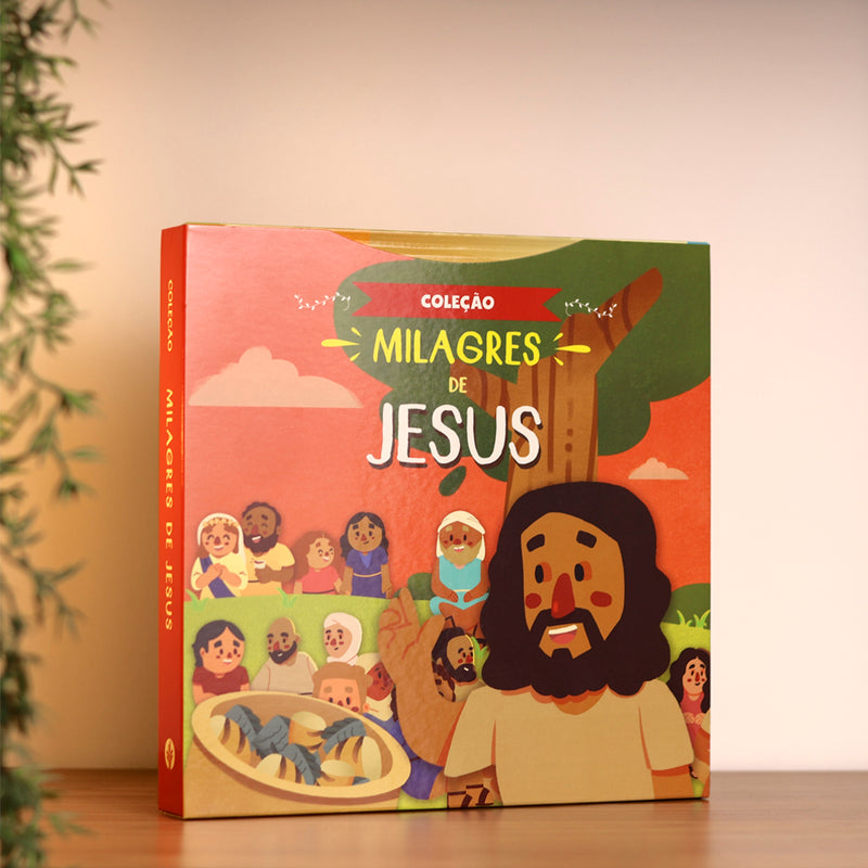 Box Com 4 Livros | Série Milagres de Jesus