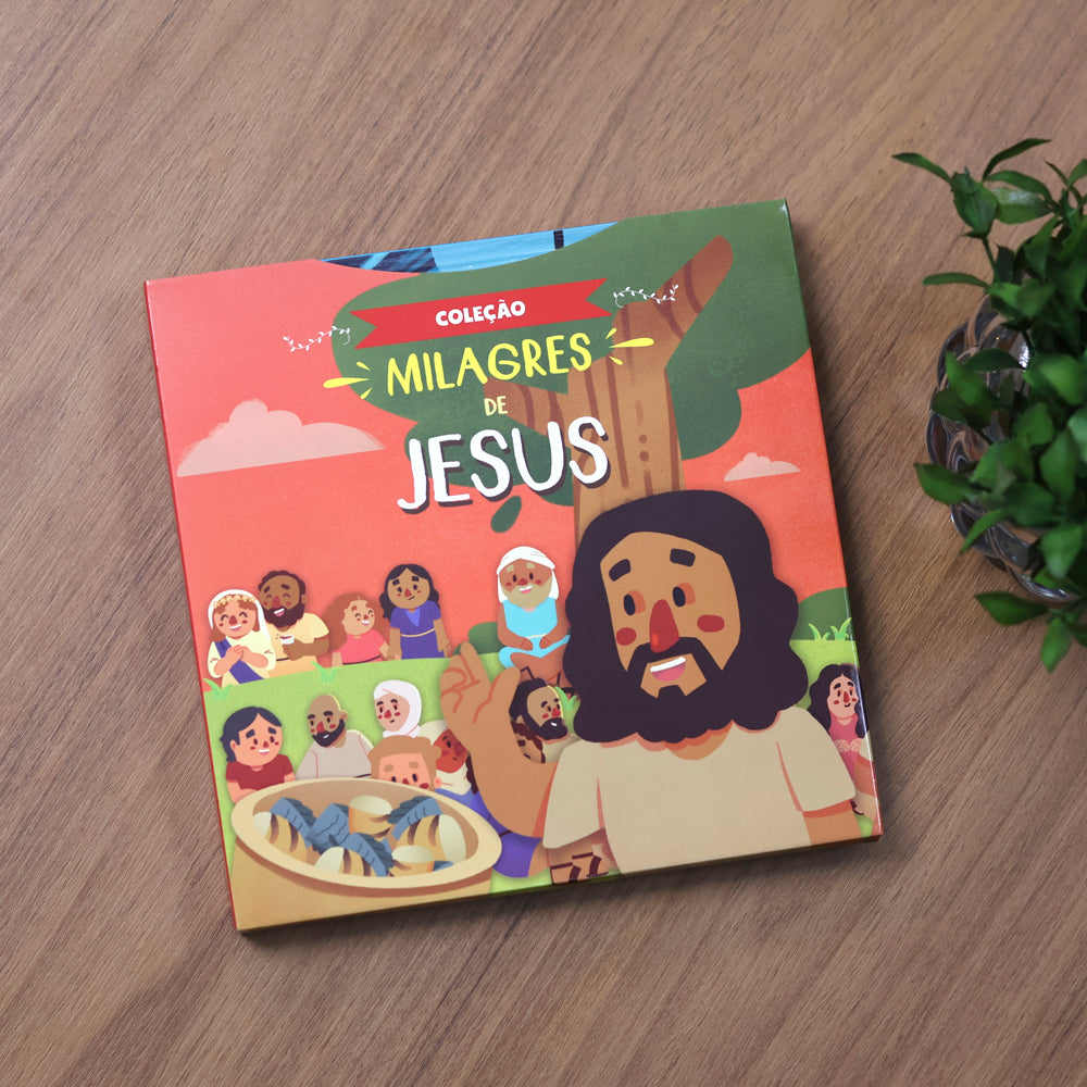 Box Com 4 Livros | Série Milagres de Jesus