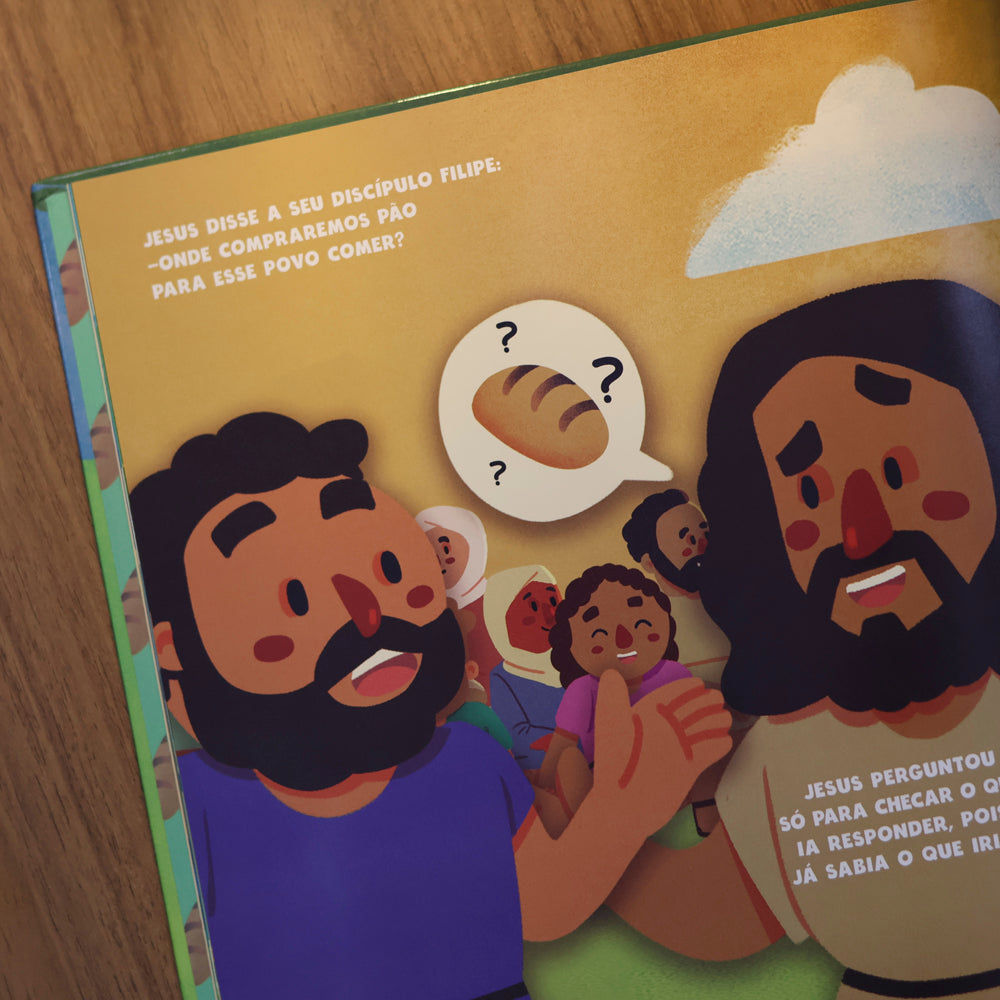 Jesus Multiplica Pães e Peixes | Coleção Milagres de Jesus