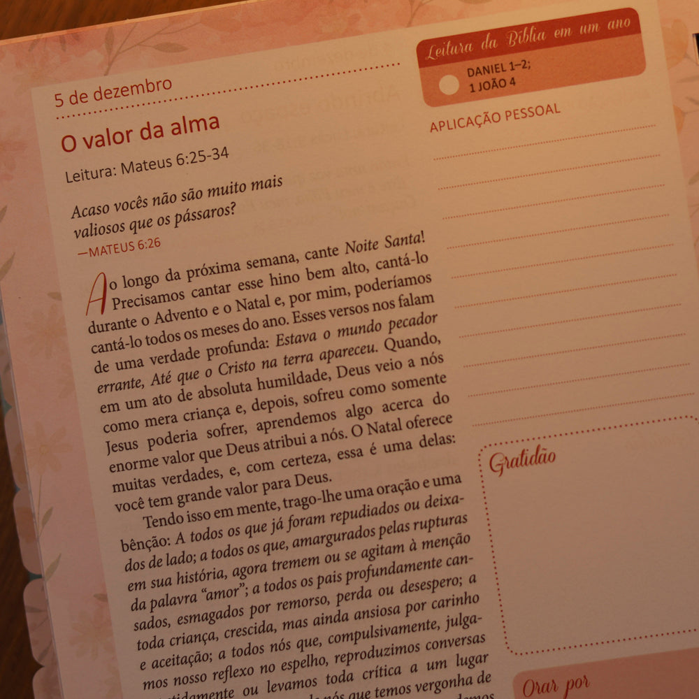 Devocional Meu Plano Com Deus | Rosa