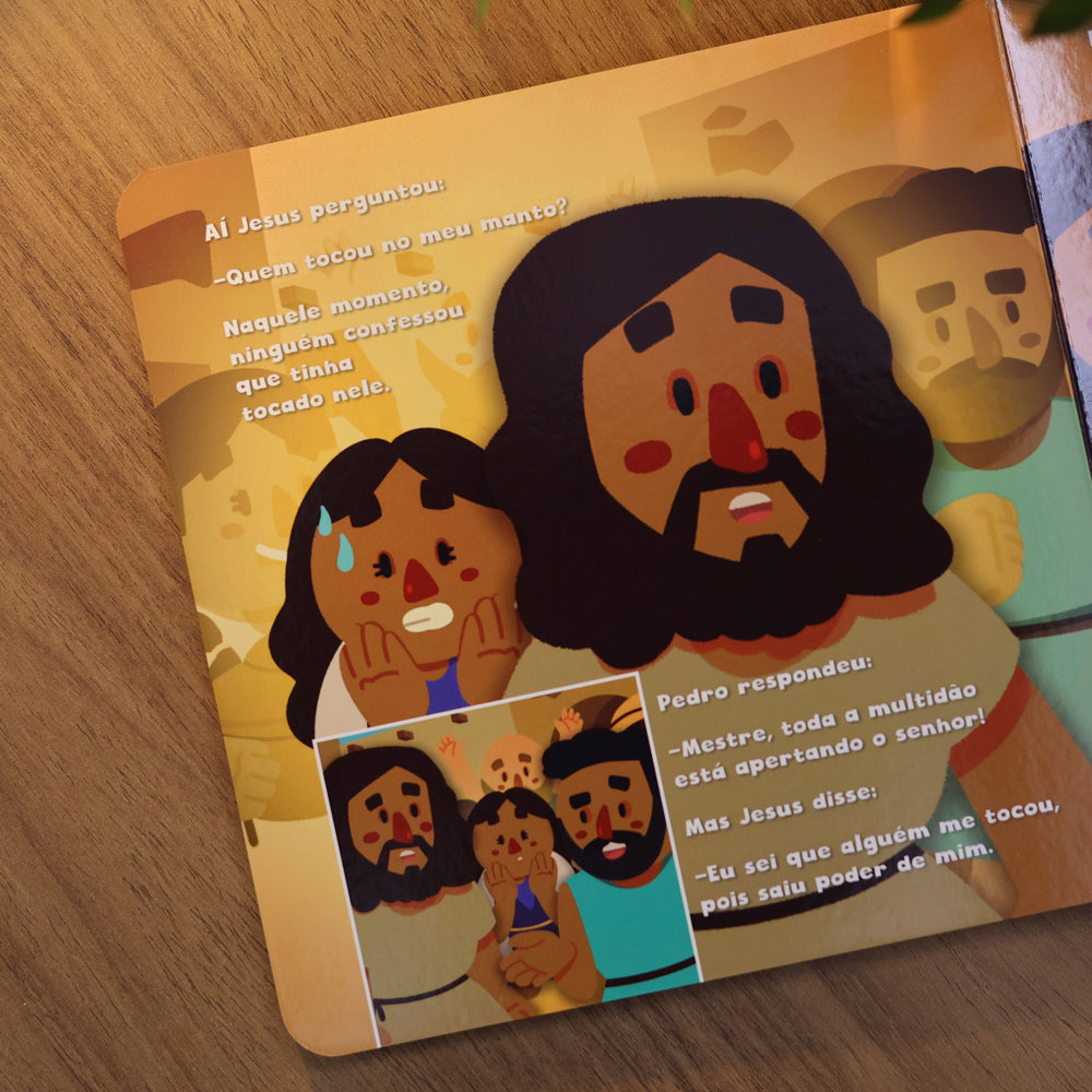 Jesus Faz Milagre Em Dose Dupla | Coleção Milagres de Jesus | Cartonado
