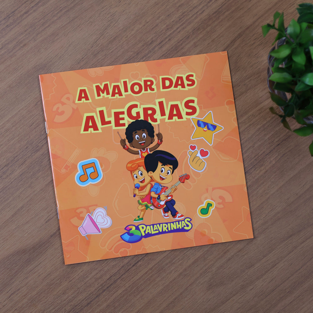 3 Palavrinhas | Kit Com 5 Livros de Atividades