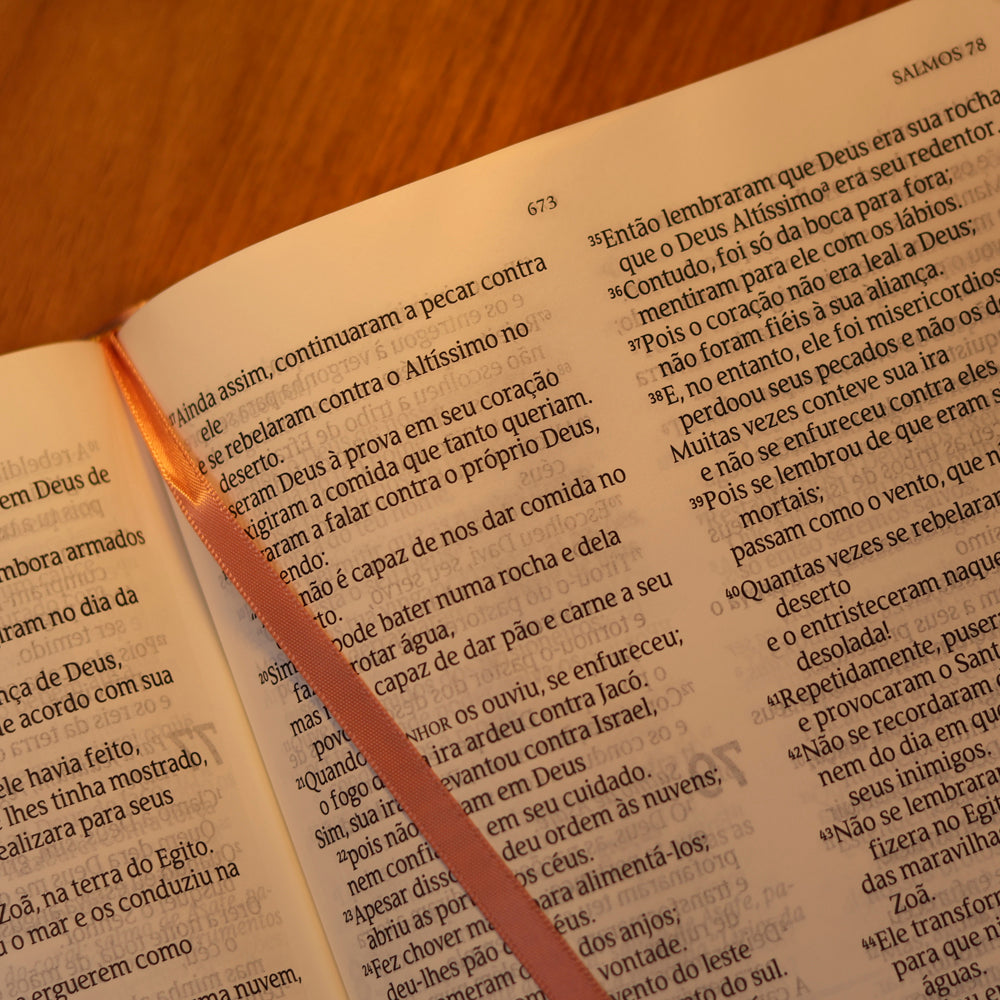 Bíblia de Estudos e Sermões de C. H. Spurgeon | NVT | Capa Rosé