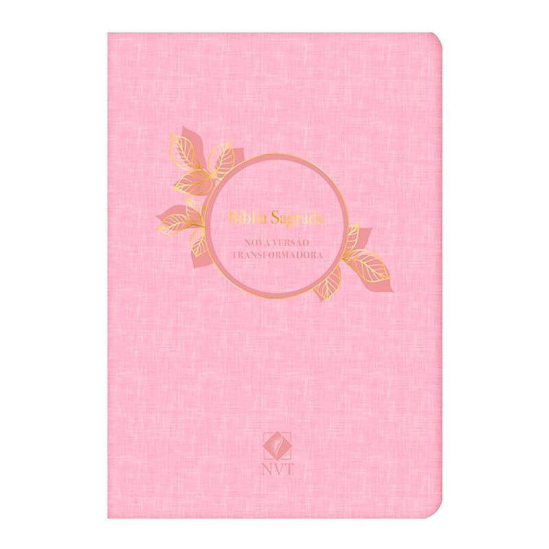 Bíblia Sagrada | NVT | Capa Luxo Rosa