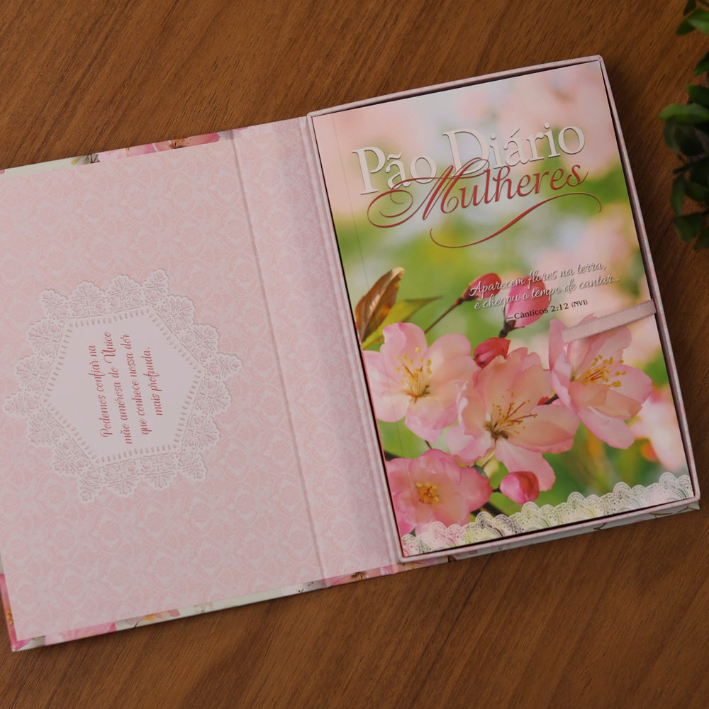 Box Devocional Pão Diário Mulheres | Flores da Terra